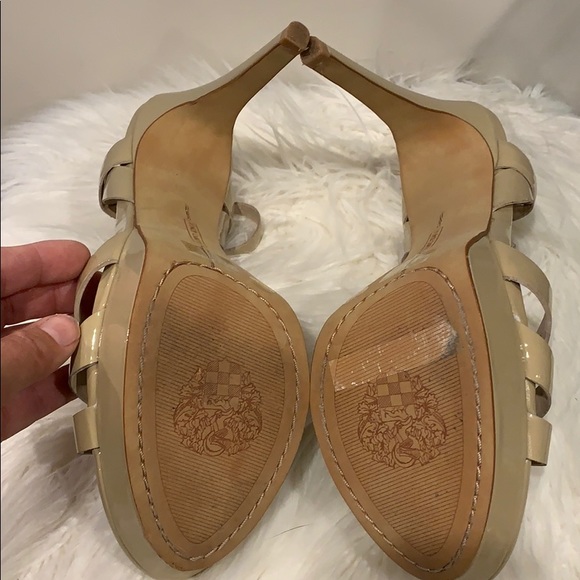 EUC Vince Camuto Jessamae Nude Platform Size 10 - Picture 6 of 8